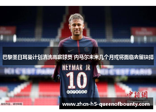 巴黎圣日耳曼计划清洗高薪球员 内马尔未来几个月或将面临去留抉择